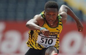 Jaheel Hyde Leads Jamaican Contingent at Razorback Invitational