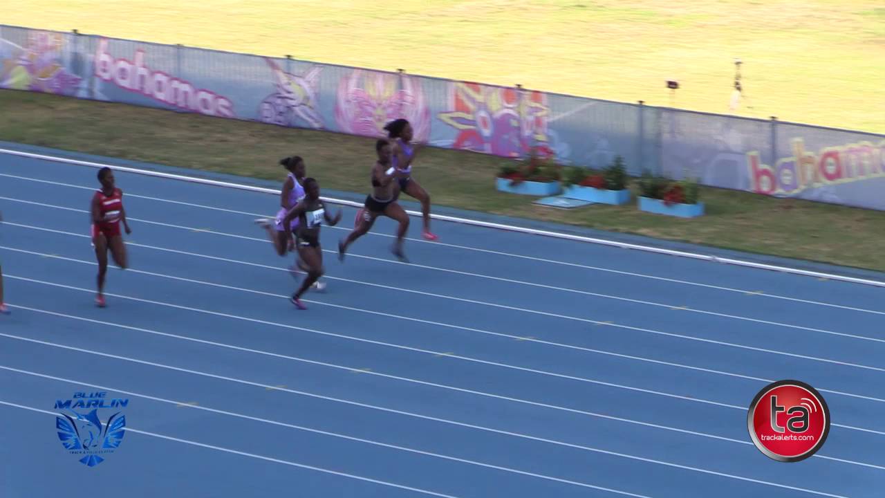 Blue Marlin Track and Field Classic Women 100m Dash