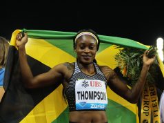 Elaine Thompson wins at Jamaica Invitational