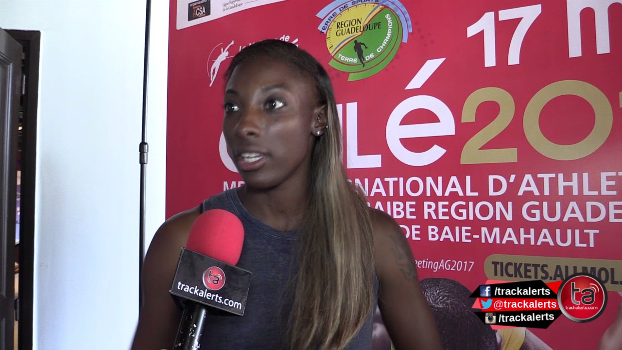 Nia Ali enjoys 100m hurdles competition Trackalerts