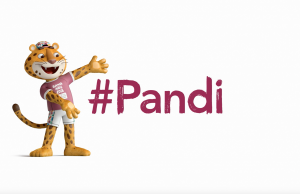 Mascot #Pandi for Buenos Aires 2018
