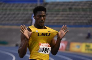 Damion Thomas wins for his LSU team