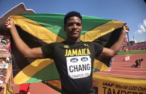Kai Chang became the second Jamaican behind Fedrick Dacres to win gold at Jamaica at the IAAF World U20 Championships