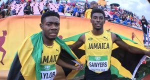 Christopher Taylor and Chantz Sawyers win medals at World U20 Championships