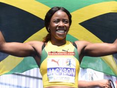 Shericka Jackson wins women's 200m at NACAC Championships