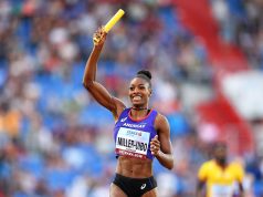Shaunae Miller-Uibo at the Continental Cup