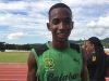 Kimar Farquharson led his team home in style at Gibson McCook Relays
