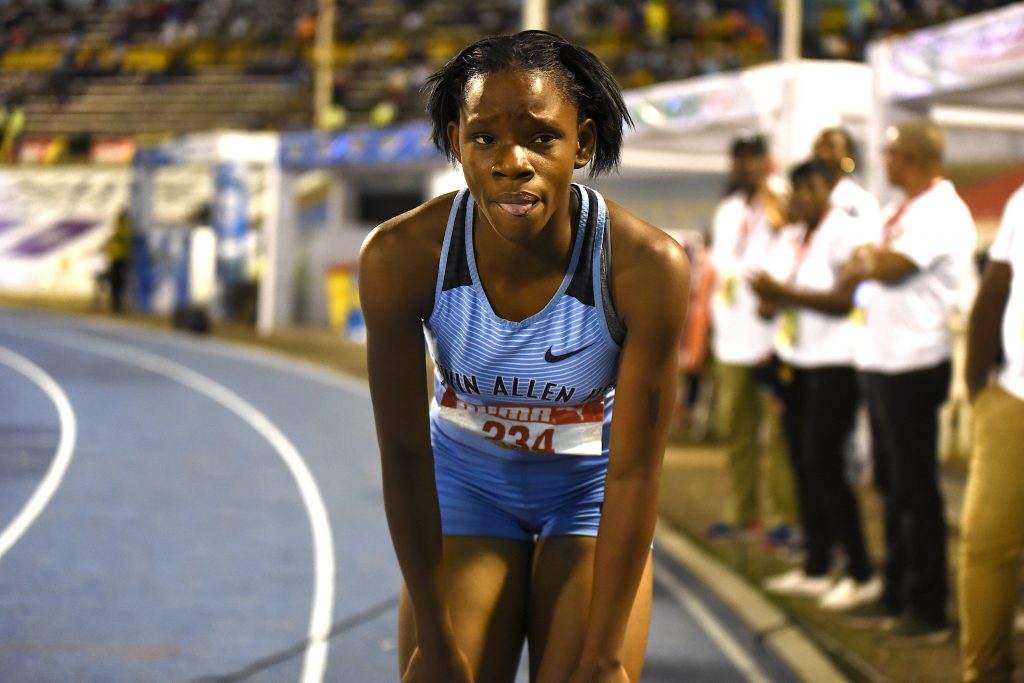 Tina Clayton at Champs 2019 North American and Caribbean Track and