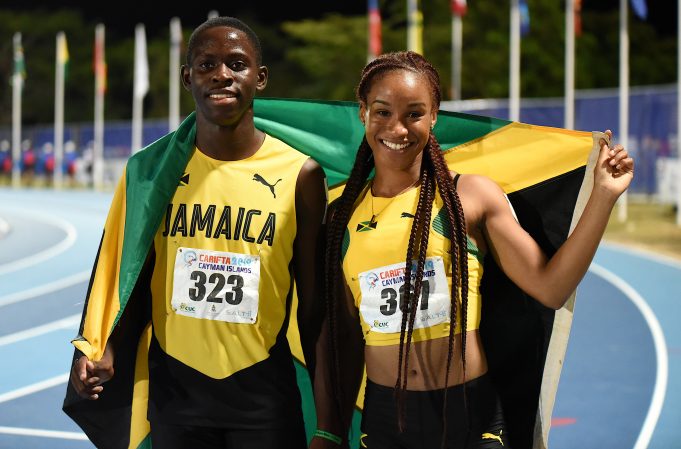 Oblique Seville and Briana Williams win Carifta Games 100m titles