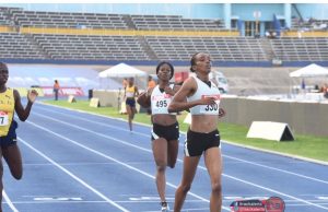 Christine Day at the 2019 Jamaica Trials