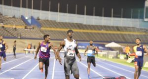 Kemar Mowatt at the 2019 Jamaica Senior and Junior National Championships