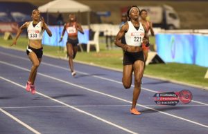 Shericka Jackson wins 400m at the Jamaica Trials