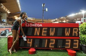 Hassan breaks 23-year-old world record in the mile