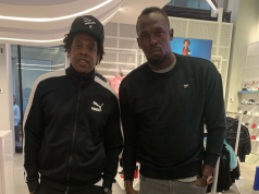 Usain Bolt and Jay-Z