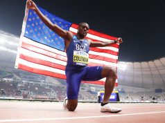 Christian Coleman wins the Doha 2019 World Athletics Championships 100m title