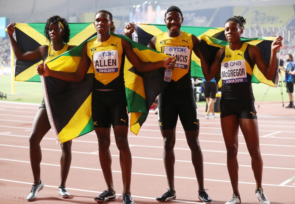 FraserPryce Wins Historic 4th World 100m Title; Jamaica Gets Mixed