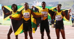 Jamaica mixed relay team wins gold in Doha 2019
