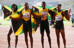Jamaica mixed relay team wins gold in Doha 2019