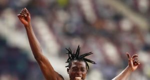 Tajay Gayle wins men's long jump title at Doha 2019 --- Velocity Fest