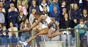 Danielle Williams was up first and never surrendered her lead in Brussels Diamond League 2019