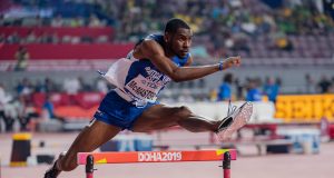 Kyron McMaster back in 400m hurdles final at Doha 2019 World Athletics Championships
