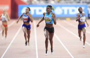 Shaunae Miller-Uibo is happy with her personal best and silver medal in Doha 2019