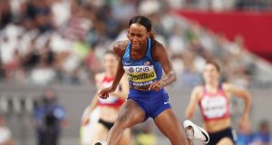 Dalilah Muhammad sets new world record to win in Doha 2019