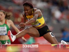 Clemson Invitational -- Danielle Williams takes bronze in 100m hurdles Doha 2019