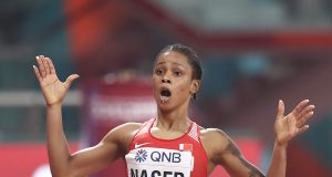 Salwa Eid Naser didn't know she was going so fast in Doha 2019