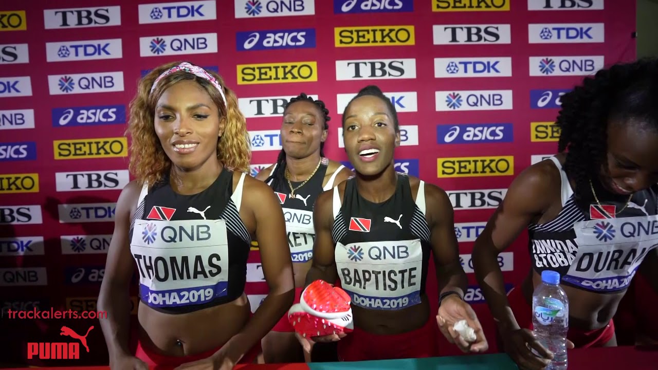 Trinidad & Tobago into 4x100m final #Doha2019 - Trackalerts.com, track ...