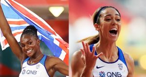 Dina Asher-Smith and Katarina Johnson-Thompson have been shortlisted for the 2019 BBC Sports Personality of the Year. - Oregon22
