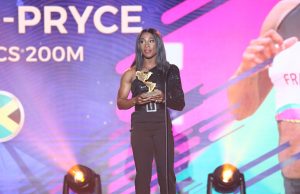 Jamaica’s world champion Shelly-Ann Fraser-Pryce was named Panam Sports Best Female Athlete of 2019.