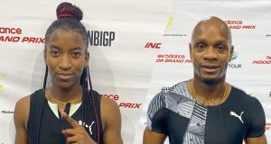 Janeek Brown was the best-placed Jamaica while Asafa Powell finished fifth at today's 25 January 2020 Boston Indoor Grand Prix