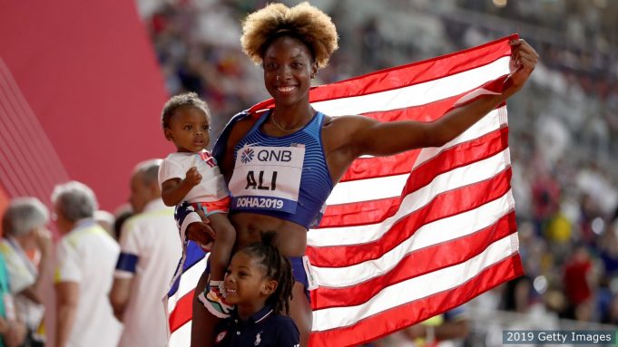 Nia Ali is hoping more mother athletes will do well at the highest level