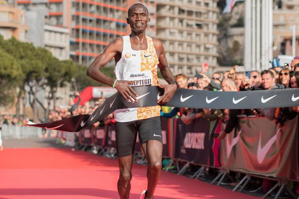 “Wow, this is really great," said Cheptegei, the 2019 world 10,000m champion, who was making his 2020 racing debut.