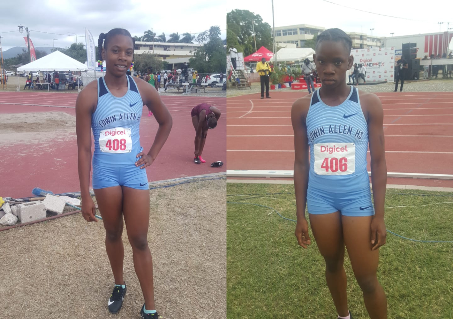 Kevona Davis and Tina Clayton secured 200m titles on Central Champs 2020