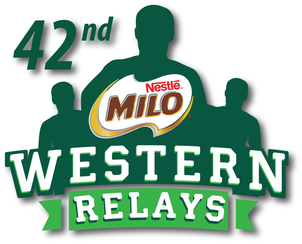 Milo Western Relays 2020 logo