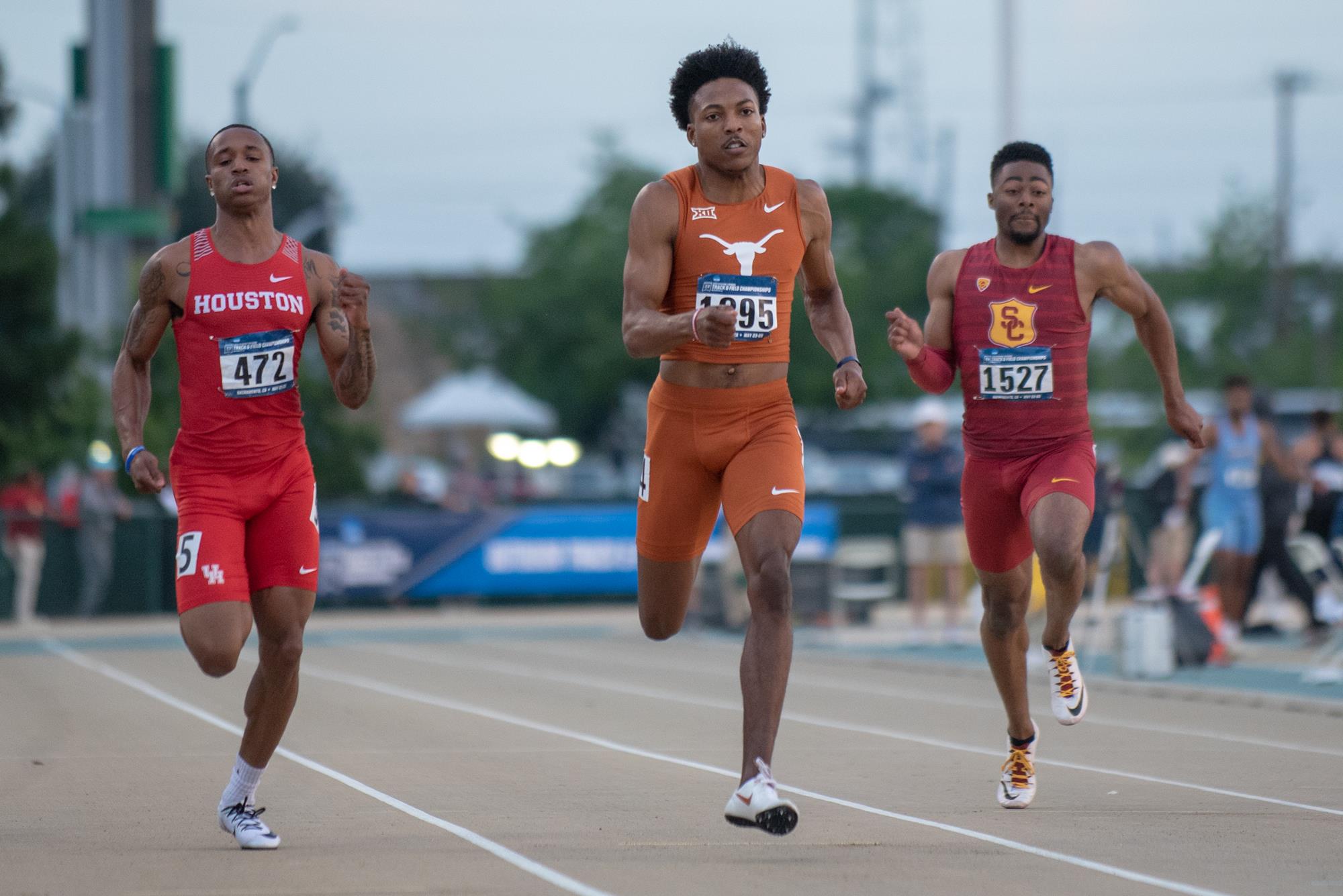 Micaiah Harris, the junior sprinter broke his own school record with a world-leading 20.49 in the 200m last weekend.
