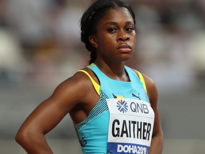 Tynia Gaither finishes third in Texas