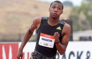 Erriyon Knighton, the 18-year-old American sprinter, made history by winning bronze in the 200m at the 2022 World Athletics Championships. He is the youngest-ever individual sprint medalist in Championships history.