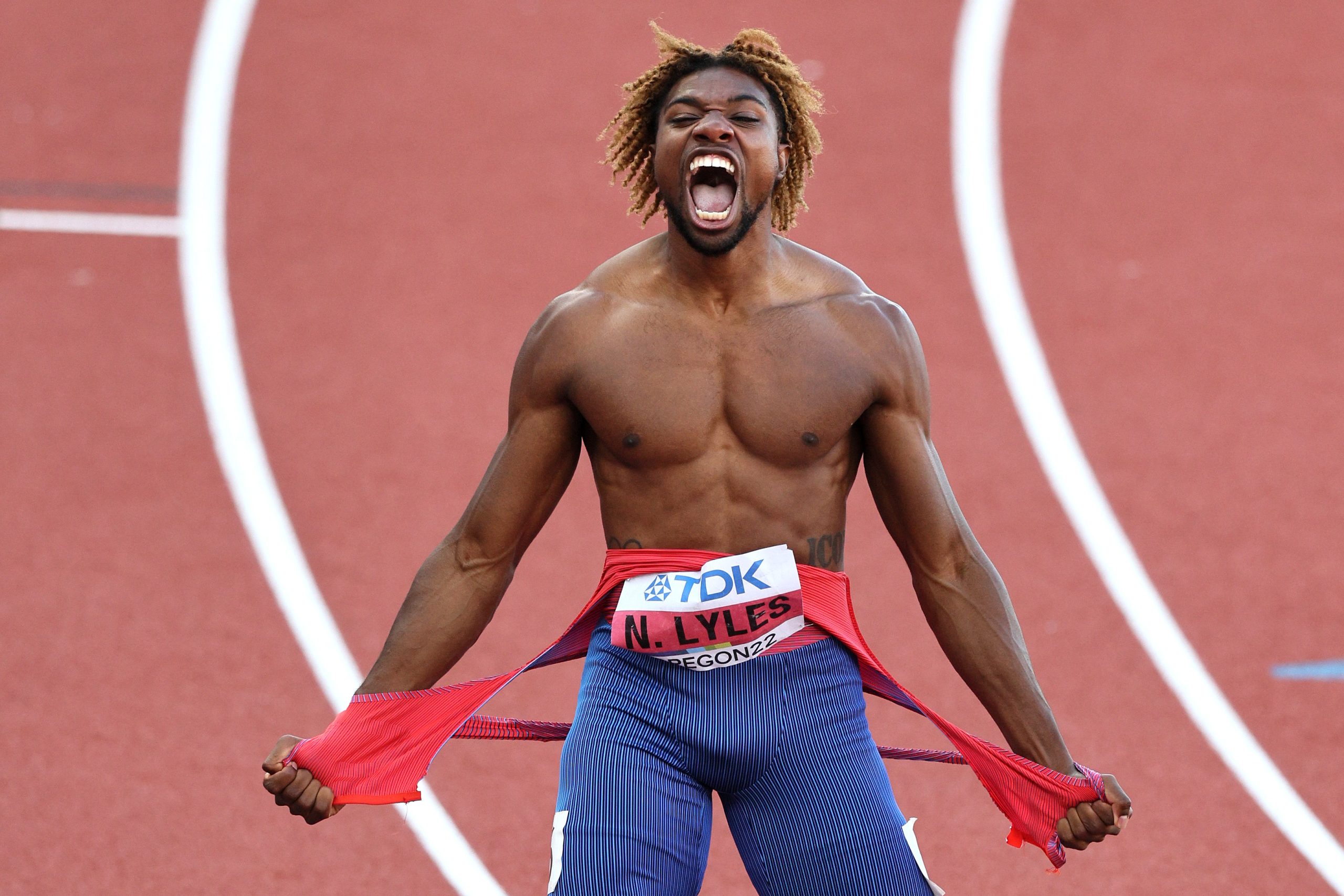 Budapest 23 for Noah Lyles Makes History as Third-Time Winner of US Male Athlete of the Year