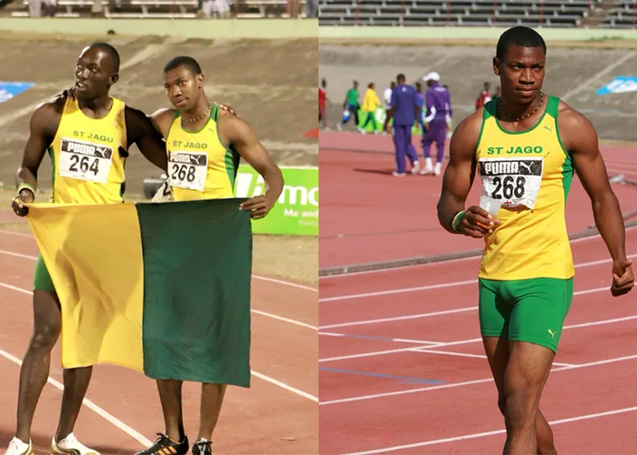 Yohan Blake and Nickel Ashmeade were members of the 2007 St. Jago Boys Sprint Relay Team to be Honored with Wall of Fame Induction