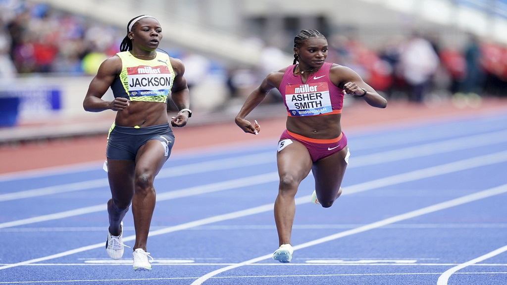 World 200m Champion Shericka Jackson to Face GB's Dina Asher-Smith at World Indoor Tour Final in Birmingham