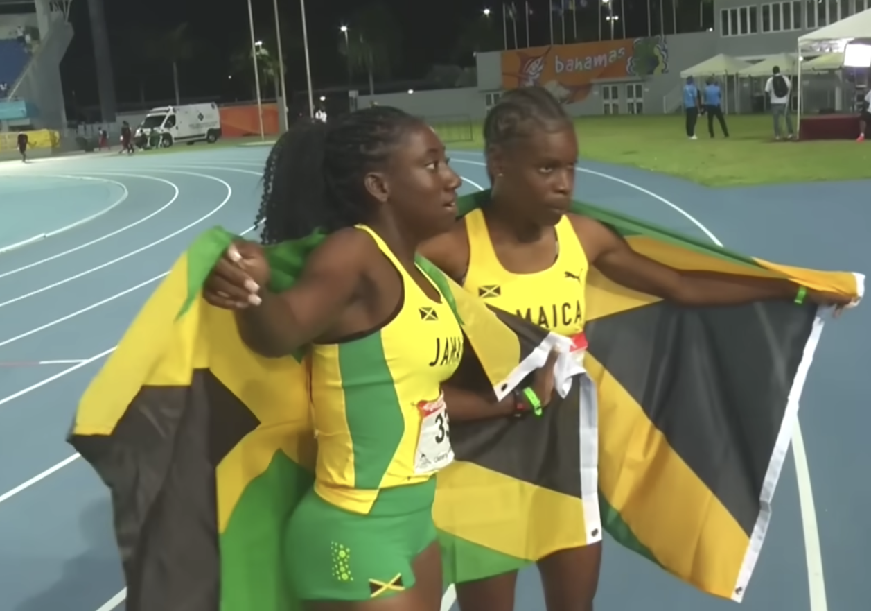 Alana Reid and Alexis James Secure Double Victory for Jamaica at Carifta Games