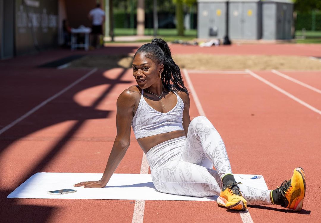 Christina Williams ran 11.50 for 2nd place at the Raiffeisen Austrian Open on July 26, 2023