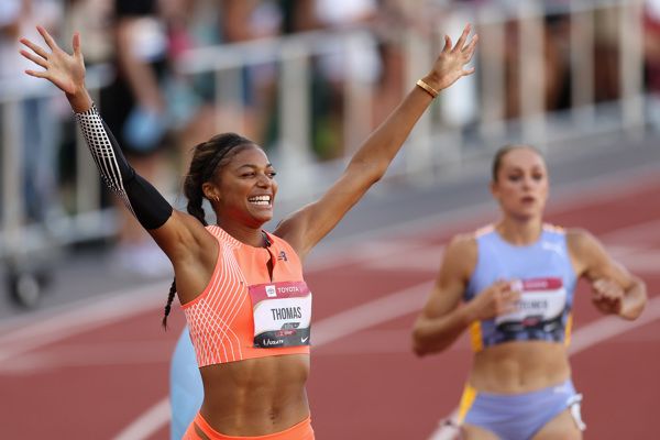 Gabby Thomas Sets New Personal Best and Reclaims World Lead in Track Championships