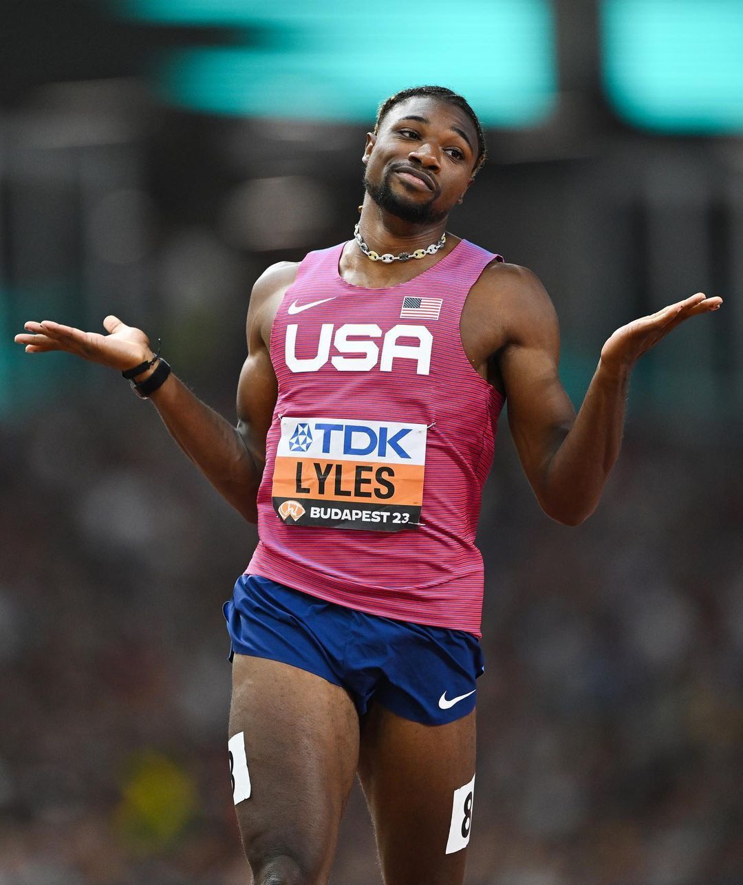 World Athletics Rankings - Ready for Zurich Diamond League --- Noah Lyles in the men's semi-finals at the Budapest 23 World Athletics Championships