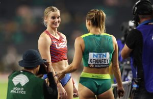 Don't miss the excitement as pole vault stars Katie Moon and Nina Kennedy aim to break records and claim titles at the upcoming Prefontaine Classic.