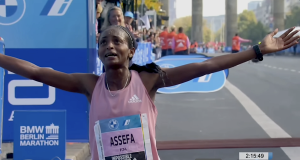 Assefa Shatters Previous Bests, Targets World Record in Berlin Marathon
