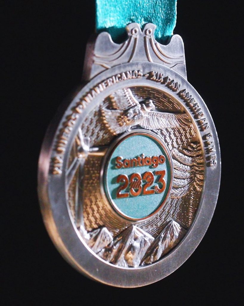 Santiago 2023 medal